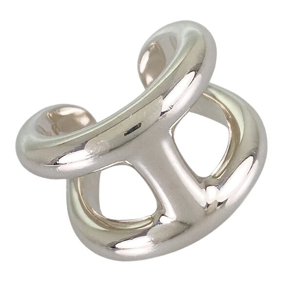 HERMES Osmoz GM Silver Ring - Picture 1 of 14